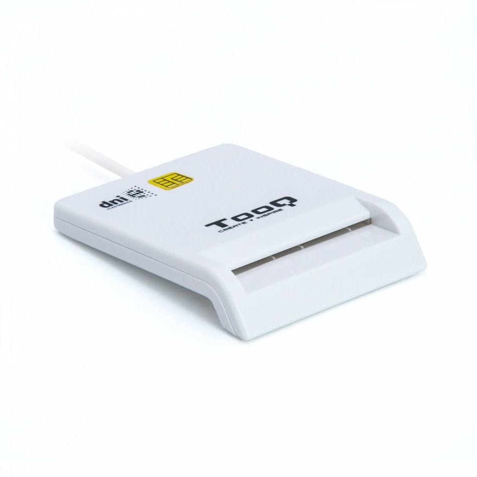 Tooq TQR-210W Lector de tarjetas DNIE usb 2.0 blanco