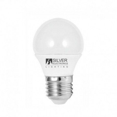 Bombilla LED E27 5W 230V 6000K ESFERICA