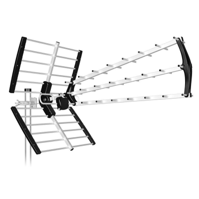 Antena TV UHF TDT BKM Triple Plegable 18dB LTE