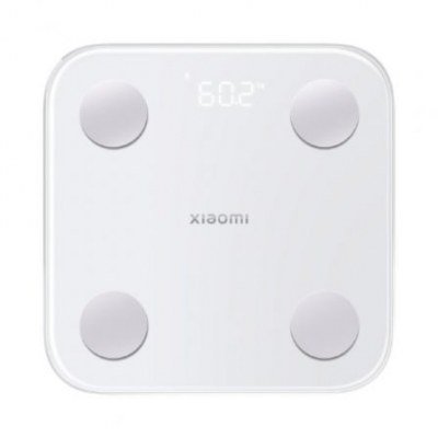 Báscula de baño XIAOMI Body Composition Scale S400/ Bluetooth/ Blanca