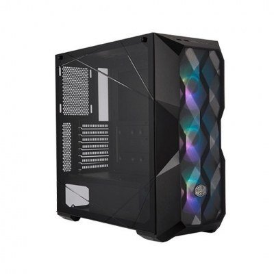 Caja ordenador gaming e - atx coolermaster masterbox td500 mesh cristal templado - 3xven 120mm argb - controlador argb