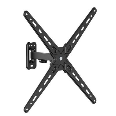 Cromad Soporte de Pared con Brazo Articulado para TV de 13-55 - Giratorio, Inclinable y Extensible - Peso Max 25Kg - VESA 400x400