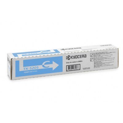 Kyocera TK5205 Cyan Cartucho de Toner Original - 1T02R5CNL0/TK5205C