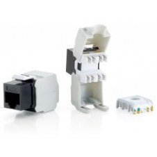 Conector Equip Rj45/h Cat6 Kit 8 Negro/blanco