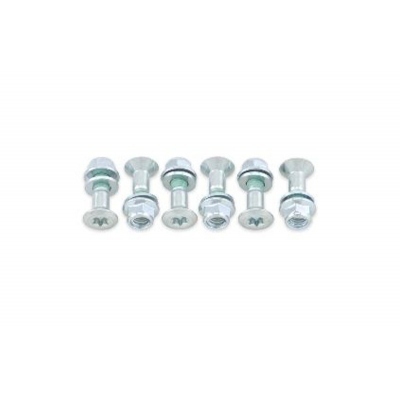 Pack de 6 Tornillos de corona Bolt Plata - cabeza Torx 2008-HS.EU