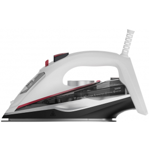 Plancha de vapor Solac PV2034 Optima Extrem 3.2, 3200W, golpe de vapor 240 gr/min, 480 ml, suela cerámica, blanco y gris