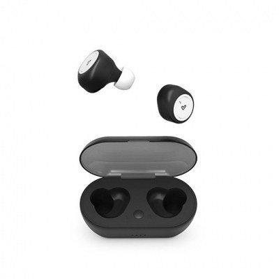 Auriculares micro energy sistem urban 1 bt negro wireless estereo - bluetooth 5.0 - estuche de carga