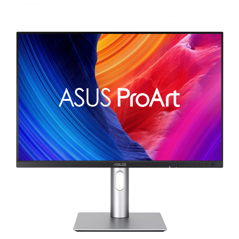 Monitor Profesional Asus ProArt Display PA248QFV 24.1"/ WUXGA/ Multimedia/ Regulable en altura/ Negro y Plata