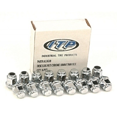 ITP Lug Nut Kit Conical Chrome 10x1.25 - Box of 16 ALUG14BX