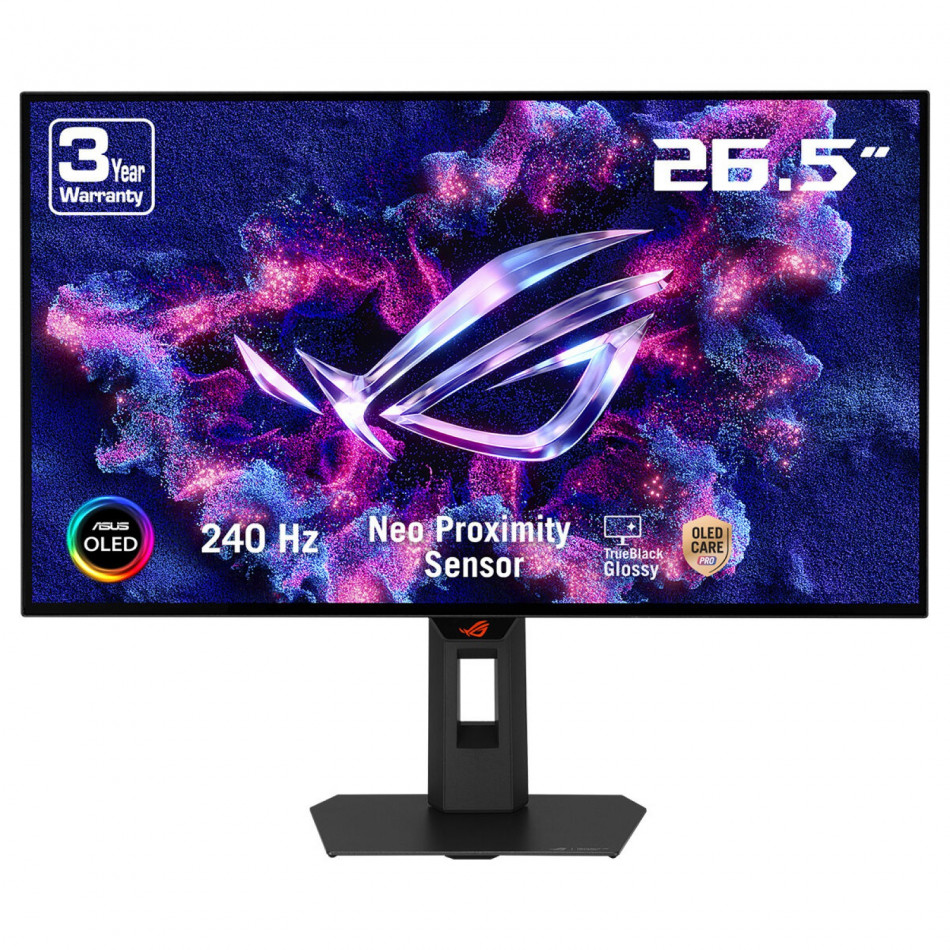 ROG Strix OLED XG27AQDMGR pantalla para PC 67,3 cm (26.5") 2560 x 1440 Pixeles Quad HD Negro