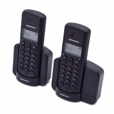 DUO TELEFONO INALAMBRICO DAEWOO DTD1350B NEGRO