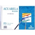 Bloc Basik Acuarela A3 Espiral 370 Gr 10 H