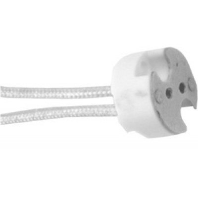 Portalamparas BIPIN G4-GU5.3-GY6.35 con cable 15cm