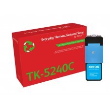 Remanufacturado Everyday Tóner Everyday? Cian remanufacturado de Xerox es compatible con Kyocera TK-5240C, Capacidad estándar