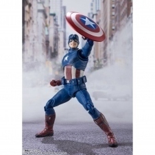 Figura tamashi nations marvel avengers capitan america edition assemble 15 cm sh figuarts
