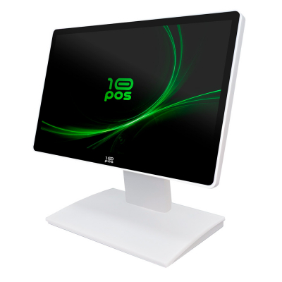 Monitor tpv tactil 15.6 pulgadas 10pos vga+hdmi & usb. vesa 75x100 blanco