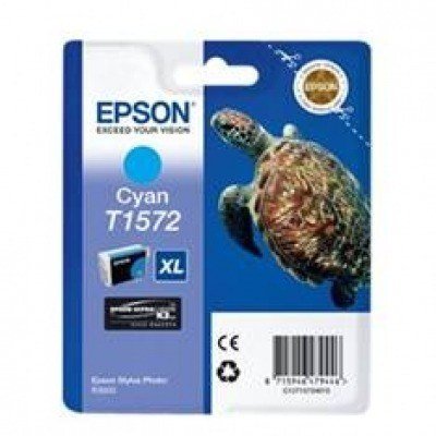 Cartucho tinta epson t157240 cian photo r3000 - c13t15724010 - tortuga