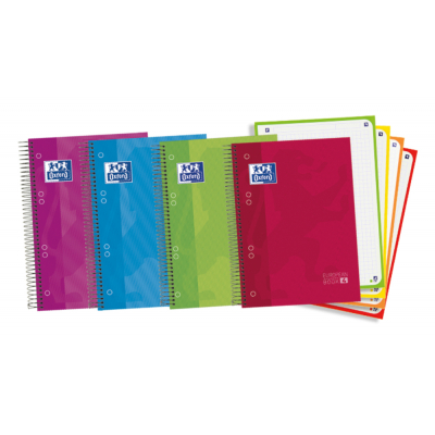 Europeanbook 4 cuaderno y block A5 120 hojas Colores surtidos