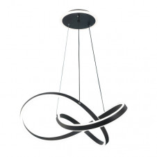 Colgante Nantes Negro 120w 3000-4000-6000k Regx60x 60cm 9600lm C/remoto Y Reg.intensidad