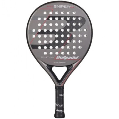 Pala de Pádel Bullpadel Sniper 2.0 Control 2026/ Gris y Roja