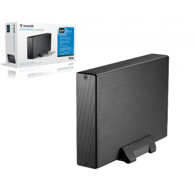 Caja Externa para Disco Duro de 3.5 TooQ TQE-3527B/ USB 3.1