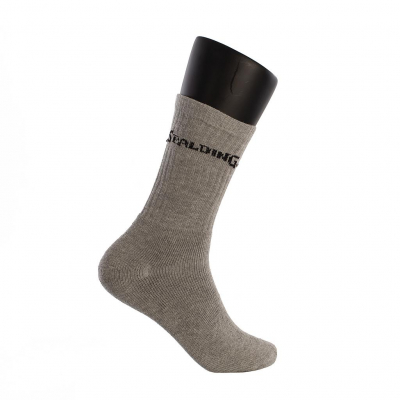 Calcetines SPALDING C34017 CREW SOCKS GRIS Gris