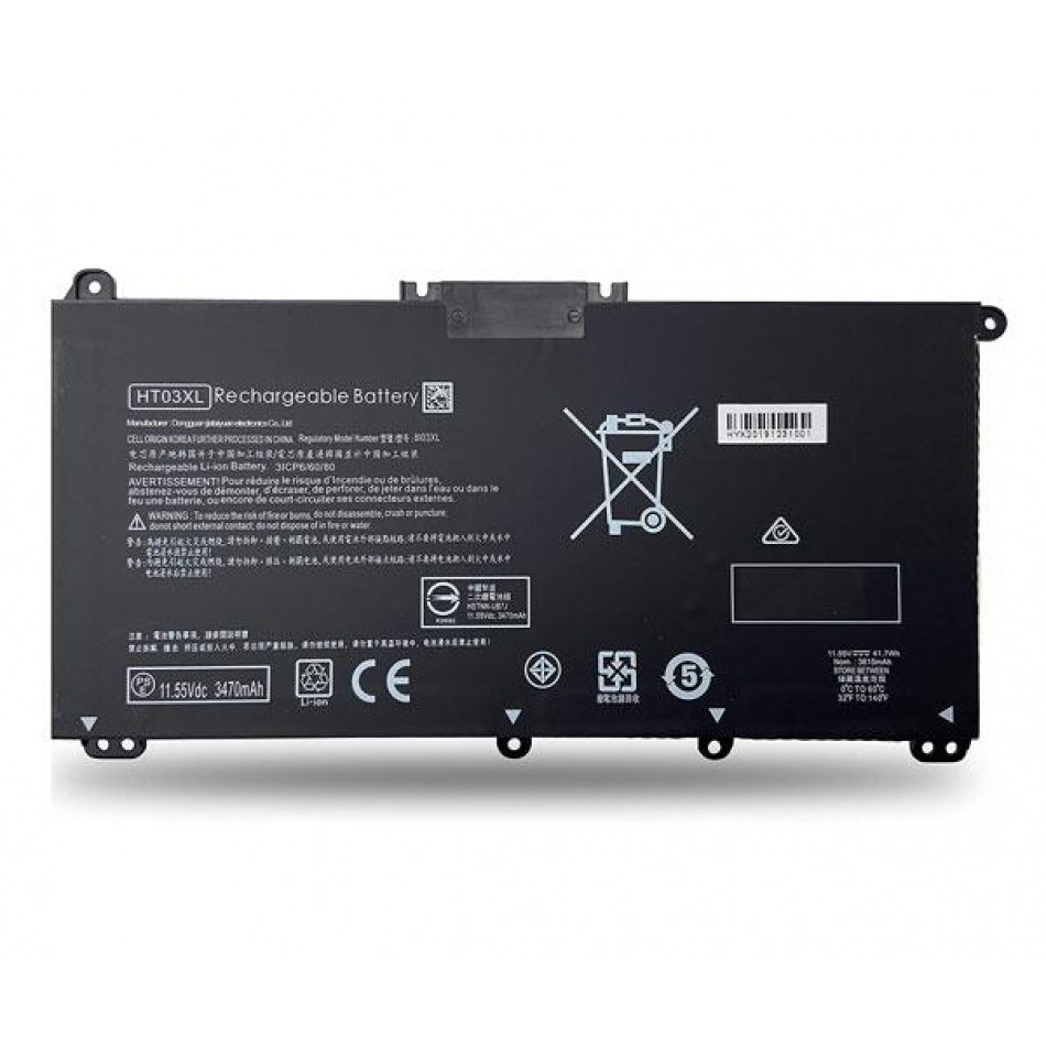 Batería para portátil HP TF03XL 11.55V