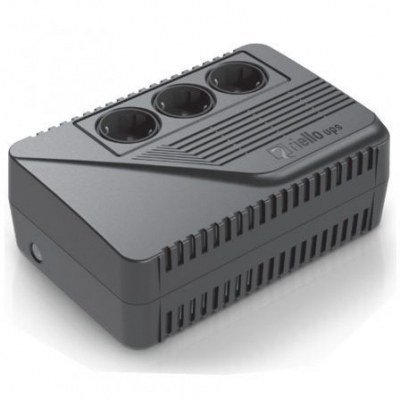 SAI OFFLINE RIELLO IPLUG SE 600 - 600VA - 3*TOMAS SCHUKO - TAMAÑO COMPACTO - REINICIO AUTOMÁTICO