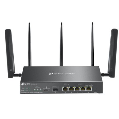 Router VPN 4G TP-Link Omada ER706W-4G/ WiFi 6/ 3000Mbps/ 2.4GHz 5GHz/ 5 Antenas/ WiFi 802.1Q