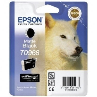 Cartucho tinta epson c13t09684010 negro mate 11.4ml stylus photor2880