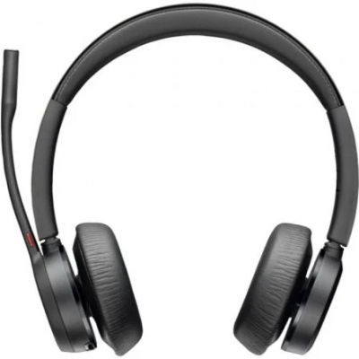 Auriculares Inalámbricos Poly Voyager 4320 para Microsoft Teams + Adaptador BT700/ con Micrófono/ Bluetooth/ Negros