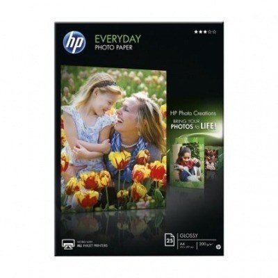 Papel HP Fotográfico HP Everyday/ DIN A4/ 200g/ 25 Hojas