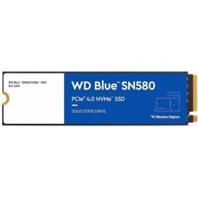 Disco SSD Western Digital WD Blue SN580 500GB/ M.2 2280 PCIe