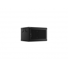 Lanberg WF01-6406-23B armario rack 6U Bastidor de pared Negro