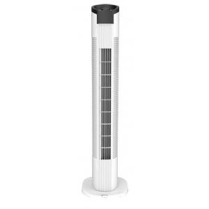Ventilador de torre Benavent BVT7850W, 78 cm, 50W, asa transporte, temporizador, 3 velocidades, blanco