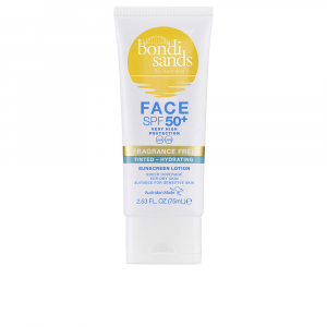 FACE SPF50+ loción facial hidratante con color 75 ml