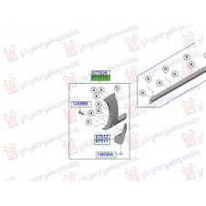 ALETIN DE PLASTICO PARA ALETA DELANTERA(O)