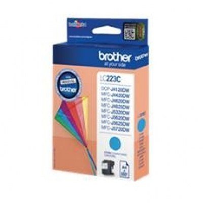 Cartucho tinta brother lc223cbp cian 550 paginas dcp4120dw - mfcj4420dw - mfcj4620dw - mfcj5320dw -