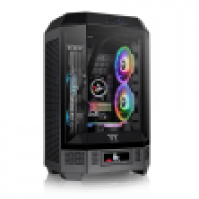 CAJA THERMALTAKE THE TOWER T300 ATX 2XUSB 3.0 SIN FUENTE NEGRO
