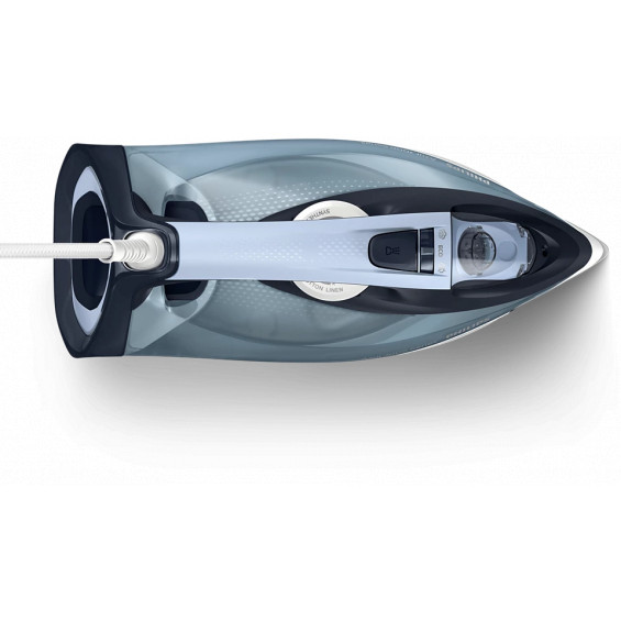 Plancha de vapor Philips DST7020/20, 2800W, golpe de vapor 250 gr/min, vapor continuo 50 gr/min, depósito 300 ml, azul y blanco - imagen 7