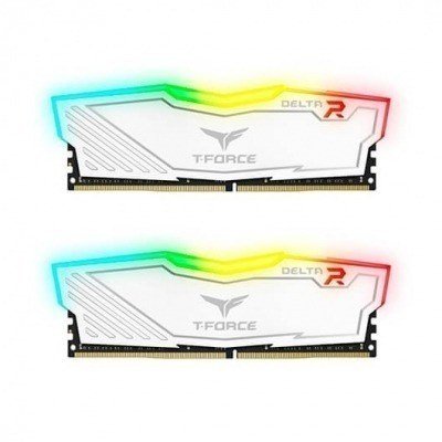 Teamgroup T-Force Delta RGB White Memoria 16GB (2x8GB) DDR4 3200MHz