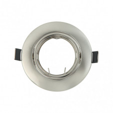 Empotrable Orient. Magura 1xgu10 Red. Niquel 2,5x9x9 Cm Corte 6 Portalamparas Incluido