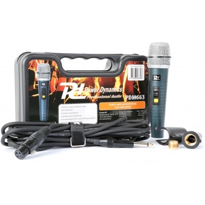 Microfono Mano Dinamico PD PDM663