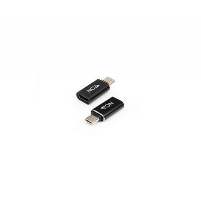 Adaptador Nanocable 10.02.0014/ MicroUSB Macho - USB Tipo-C Hembra