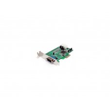 StarTech.com Tarjeta Adaptadora PCI Express PCIe Perfil Bajo de un Puerto Serie RS232 DB9 UART 16550
