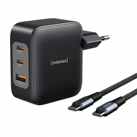 KIT Cargador GaN Intenso W100ACC + cable USB-C