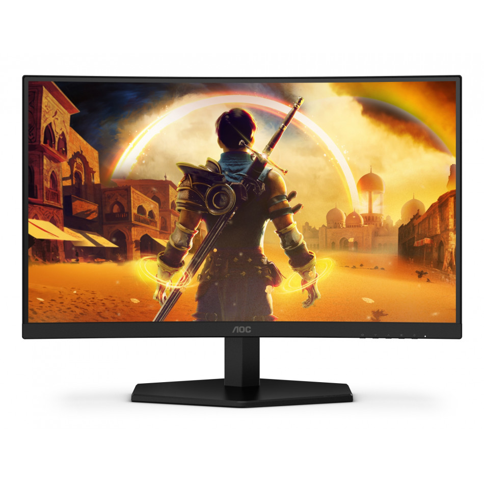 G4 23.6" VA FHD 180Hz pantalla para PC 59,9 cm (23.6") 1920 x 1080 Pixeles Full HD LCD Negro, Rojo