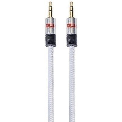 Cable JACK 3,5 ST Macho-Macho 3,5 ST 1m BLANCO
