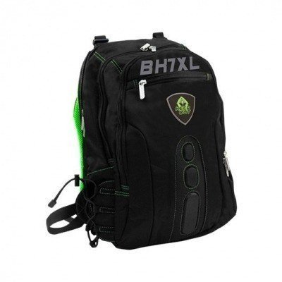 MOCHILA PORTATIL 17 KEEP OUT BK7GXL NEGRO/VERDE
