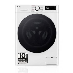 Lavadora - secadora LG F4DR6009A1W, 9kg lavado, 6kg secado, 1400rpm, clase A lavado, 45 kWh año, 71dB, Vapor, Inverter, 11 programas, blanco